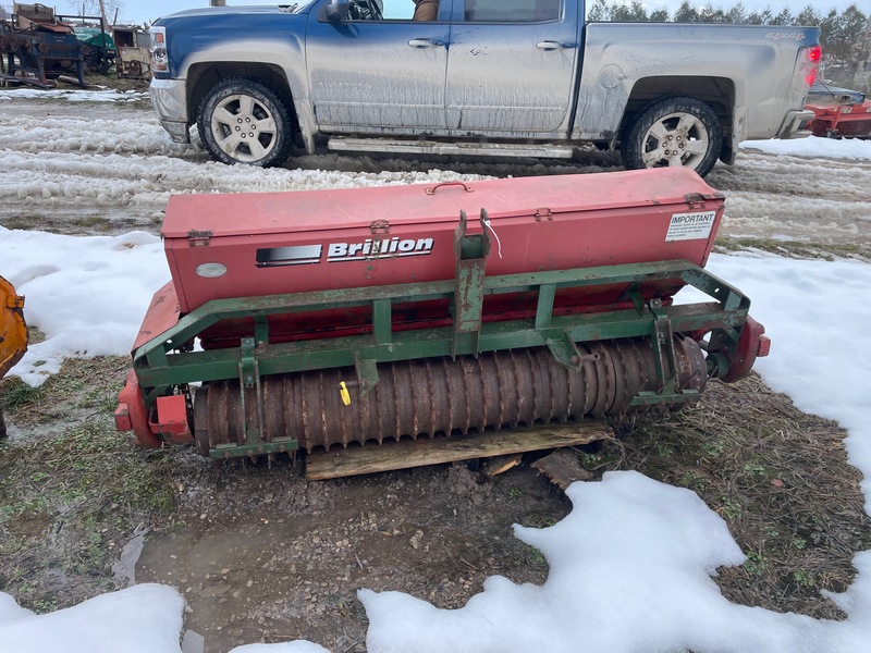 Planting  Brillion 64 Landscape Seeder 64" Photo